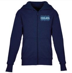 CESJDS Soft Zipper Hoodie – Navy