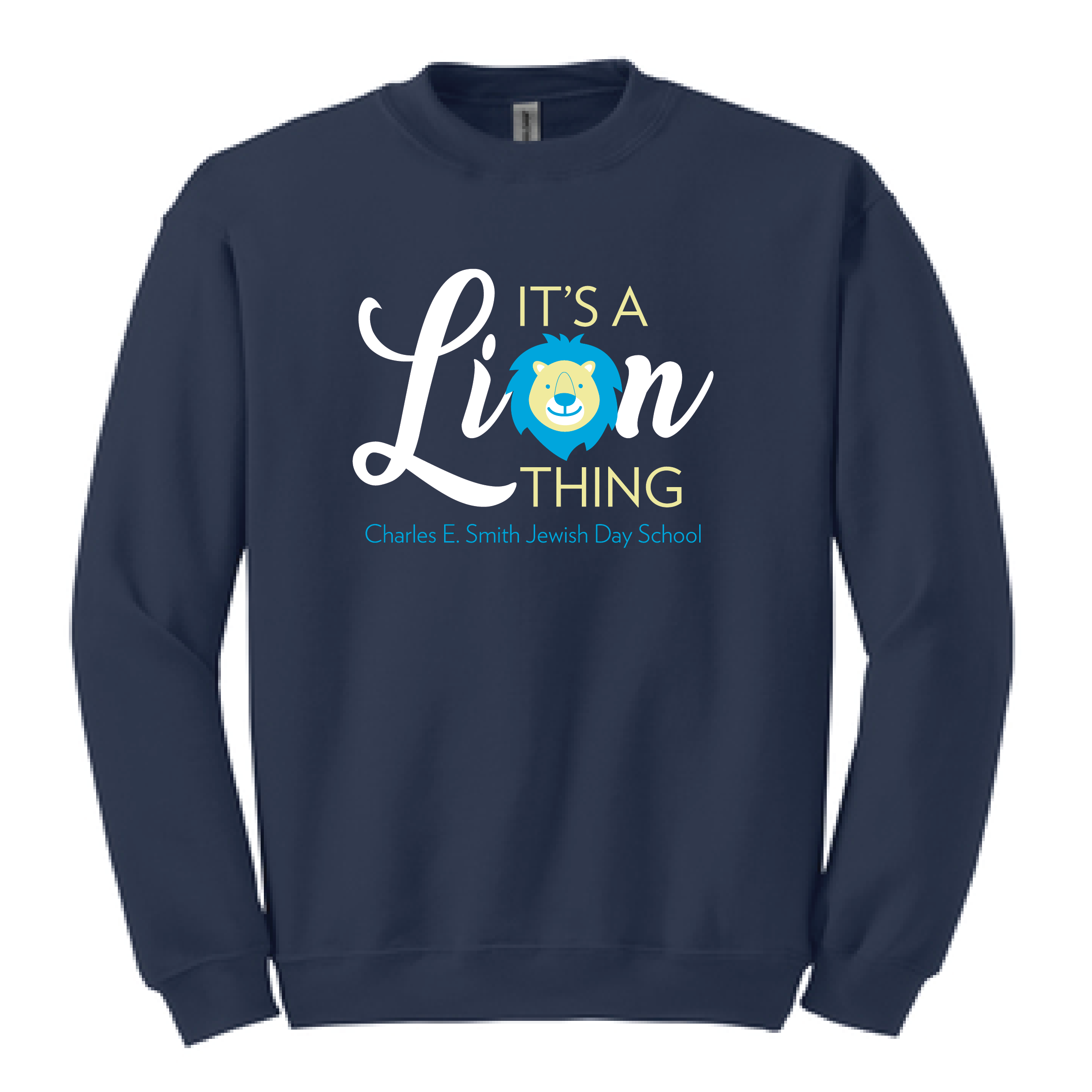 It’s a Lion Thing Crewneck – Navy