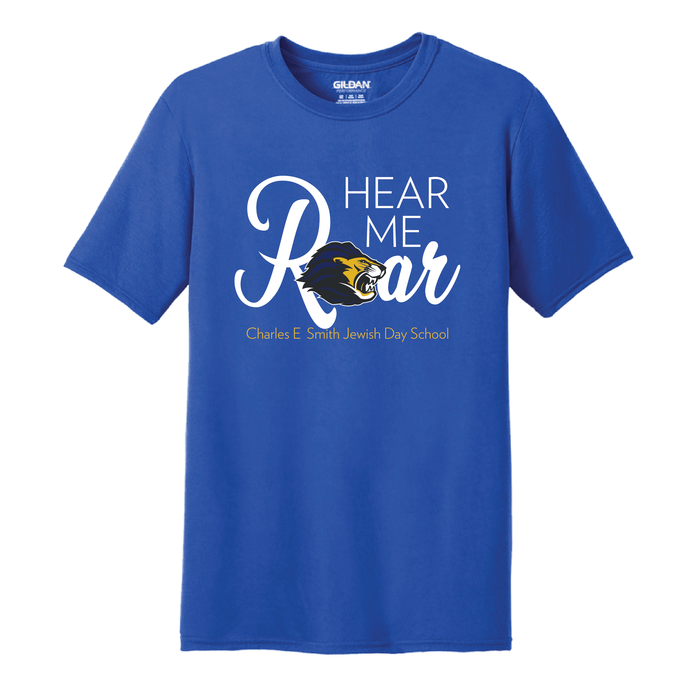 Hear Me Roar Short Sleeve Tee – Royal