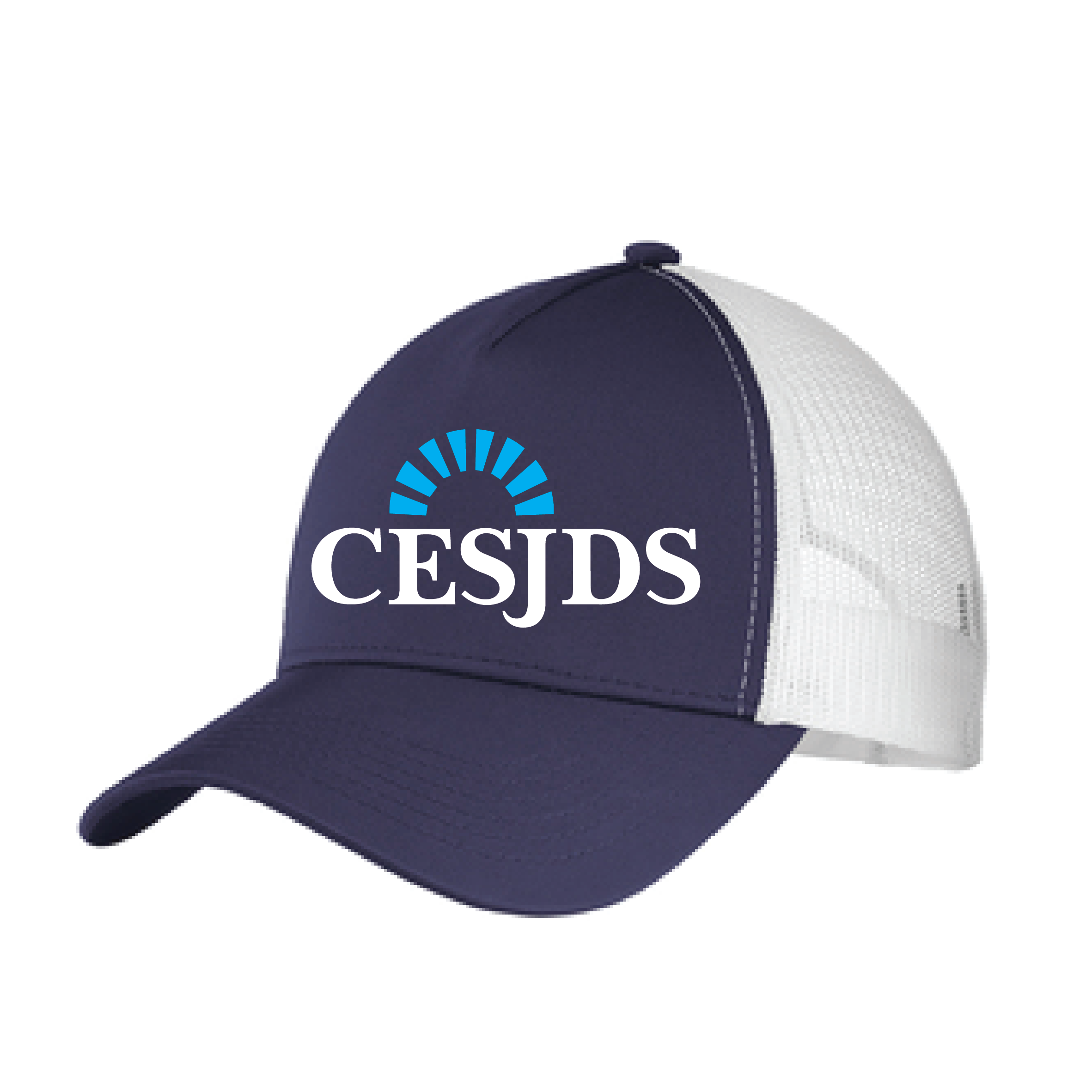 CESJDS Sportek Mesh Back Cap – Navy/White