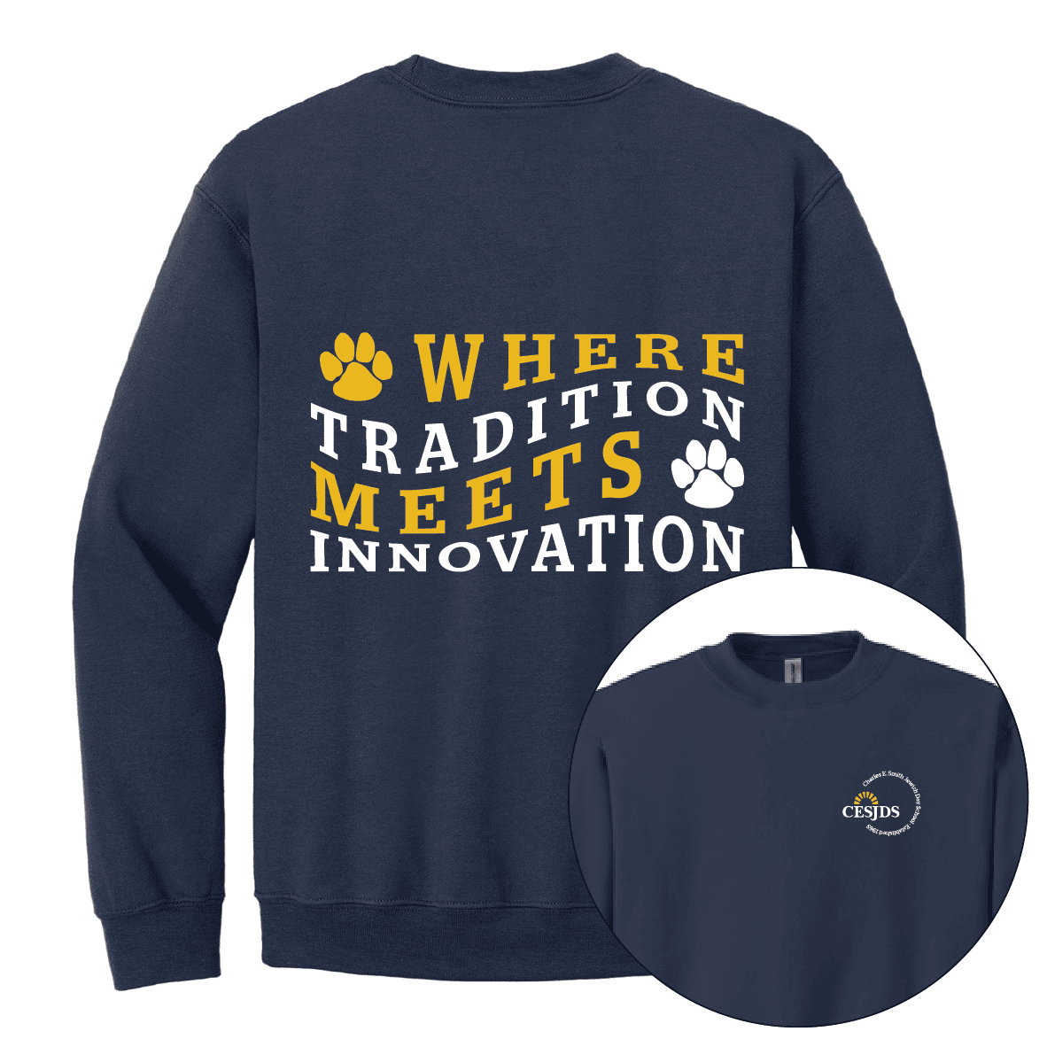TRADITION AND INNOVATION CREWNECK