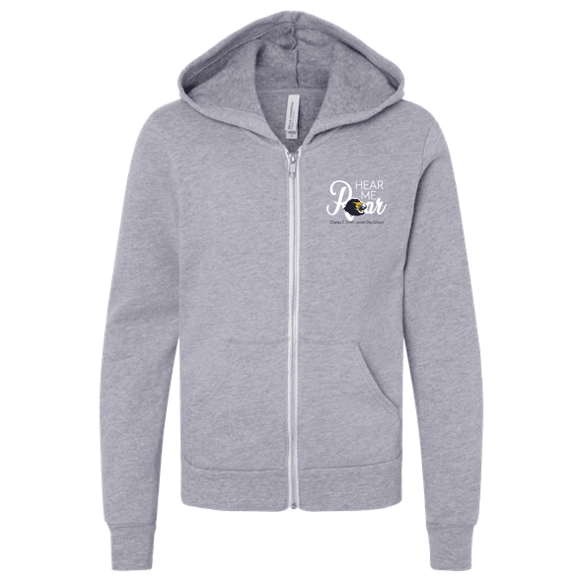 HEAR ME ROAR ZIP UP HOODIE