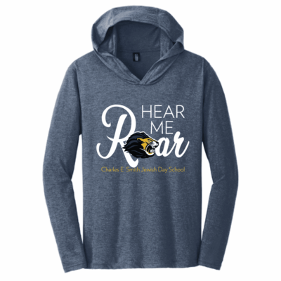 HEAR ME ROAR HOODED LONG SLEEVE TEE
