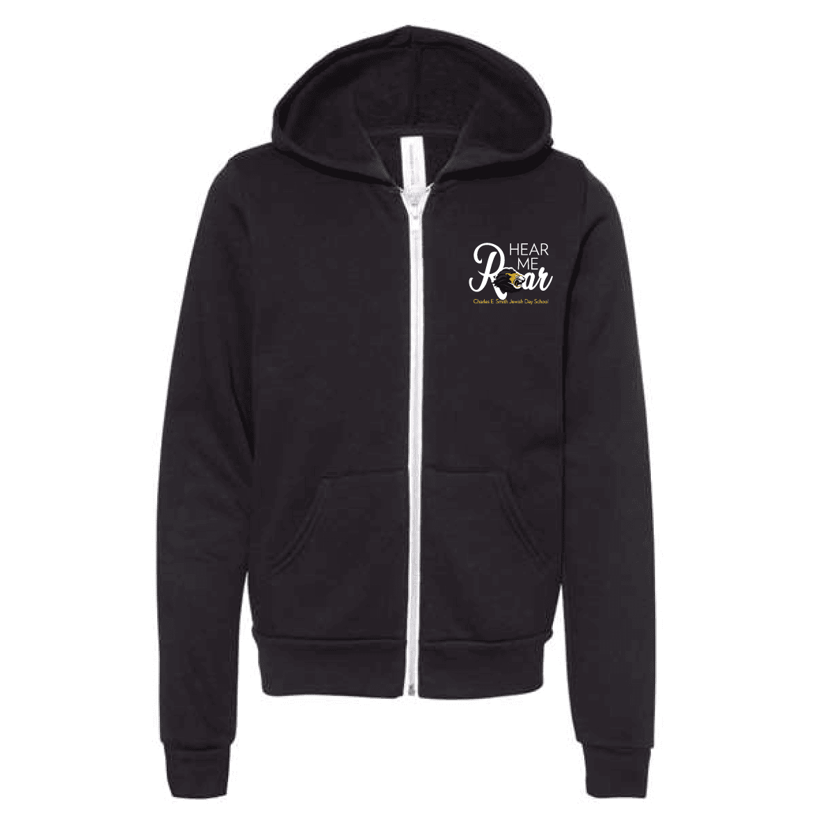 HEAR ME ROAR ZIP UP HOODIE