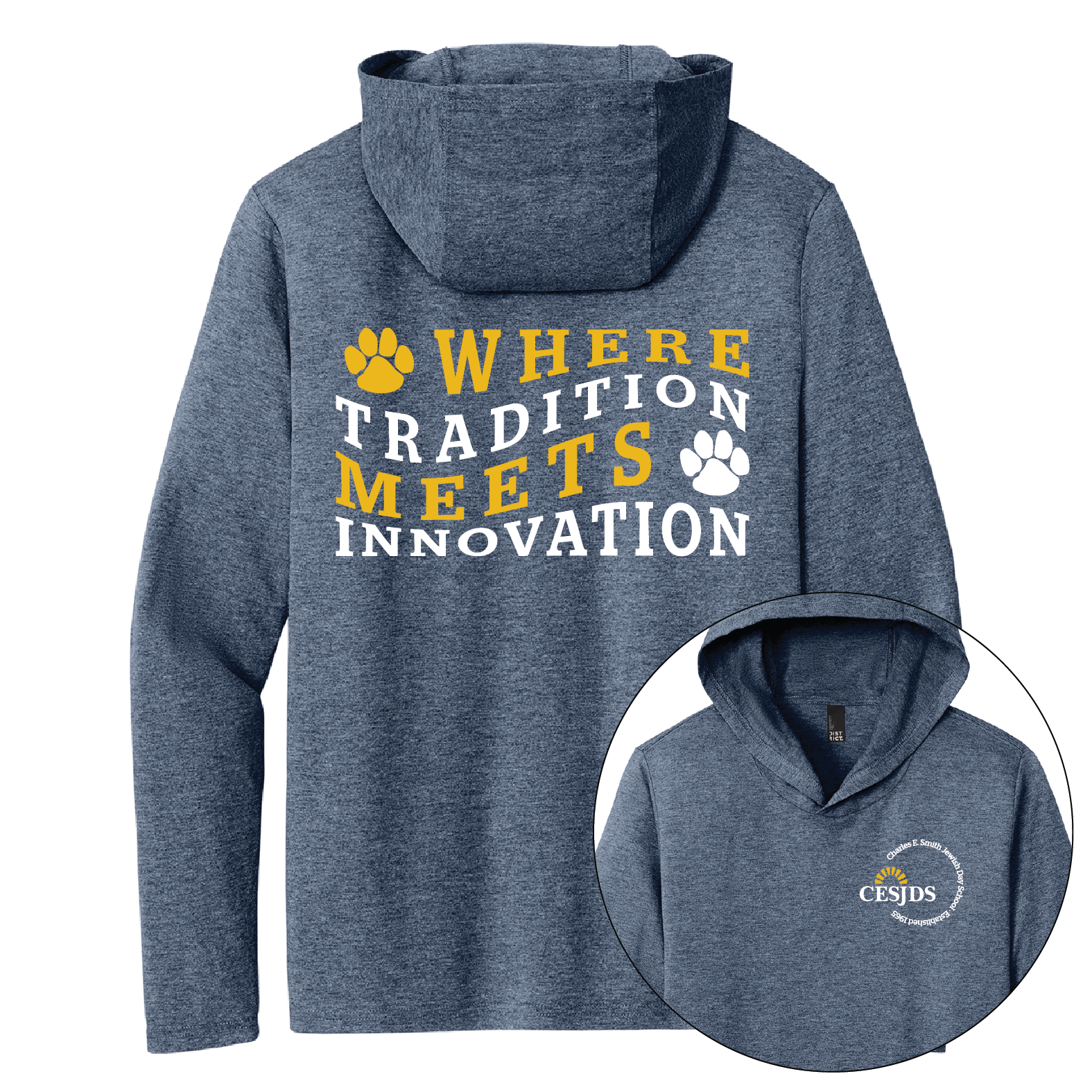 TRADITION LONG SLEEVE HOODED TEE
