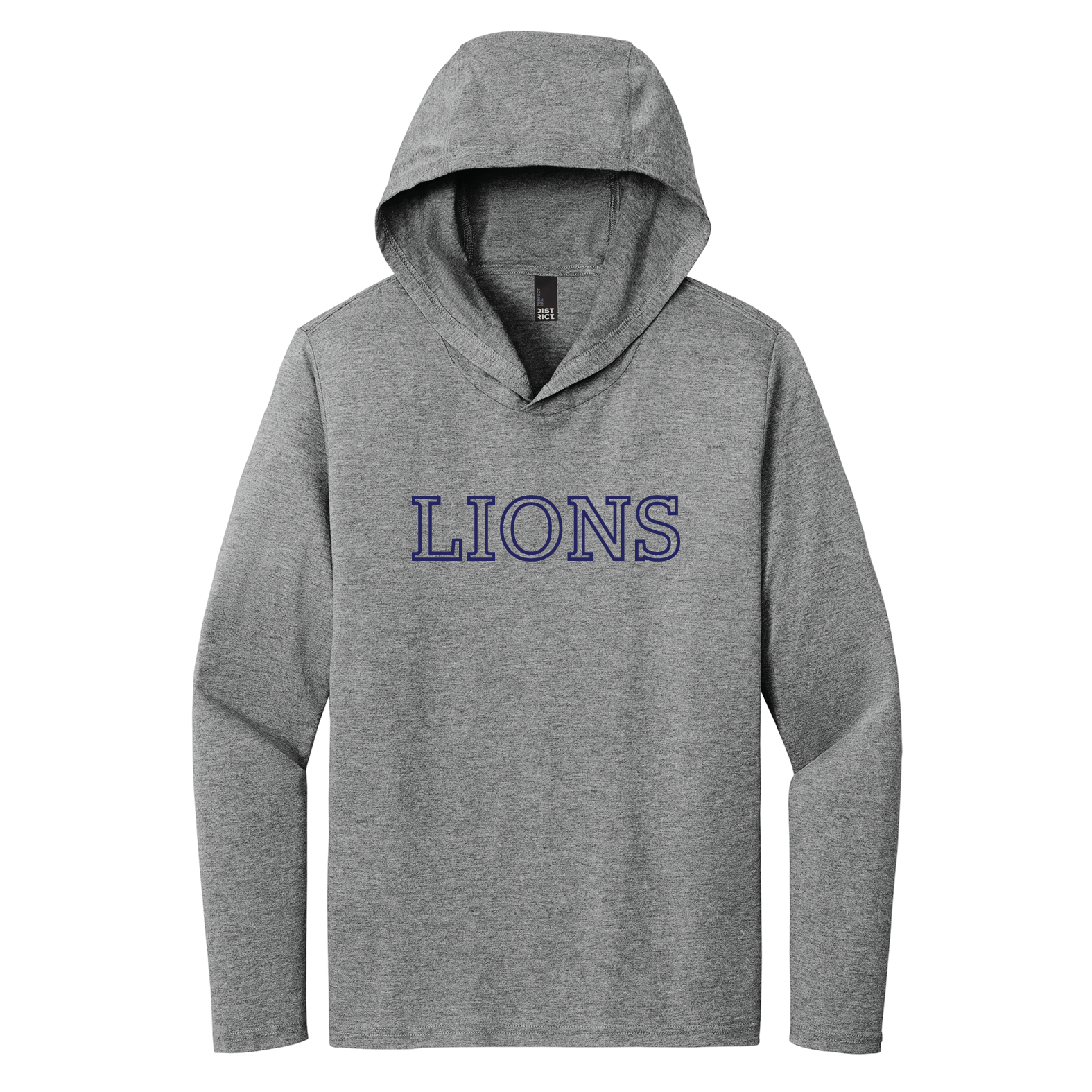 LIONS LONG SLEEVE HOODED TEE