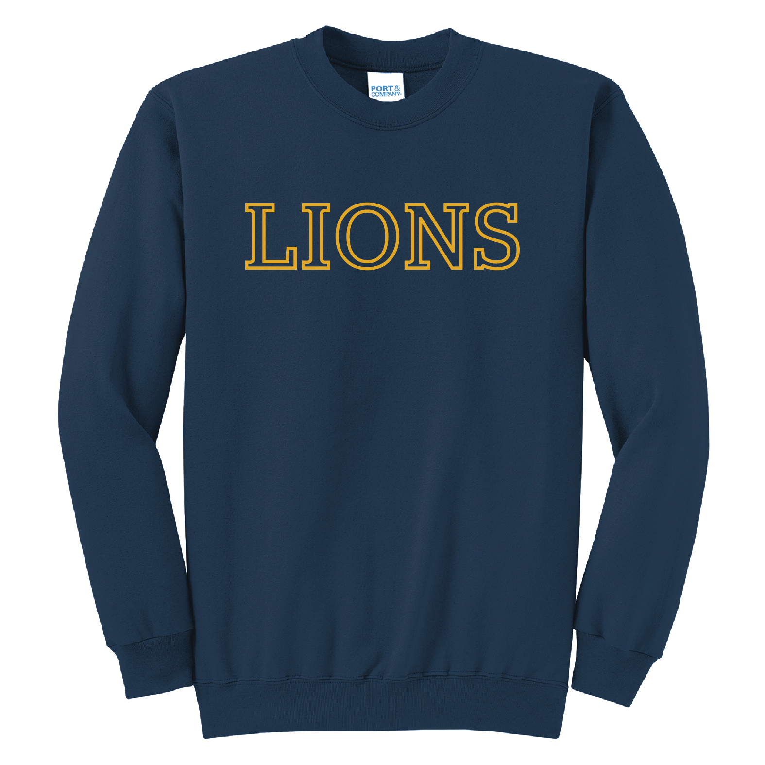 LIONS CREWNECK